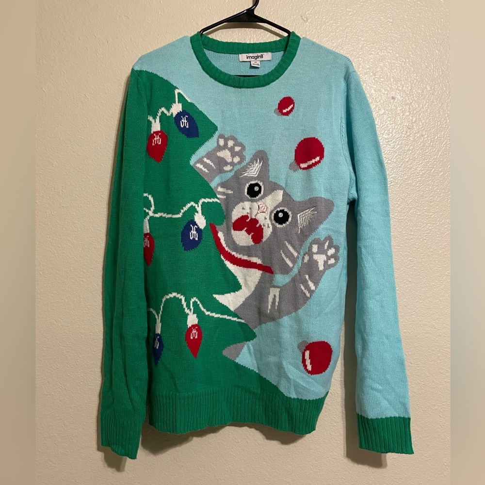 Cat Christmas Sweater